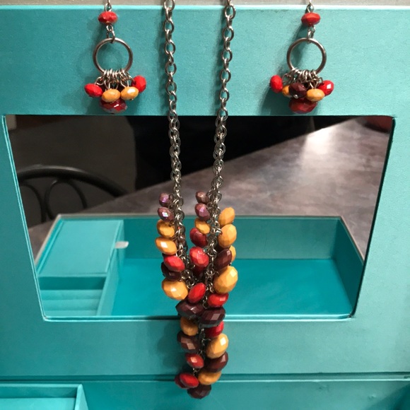 Necklace Bracelet. and Earring Set - Picture 2 of 5